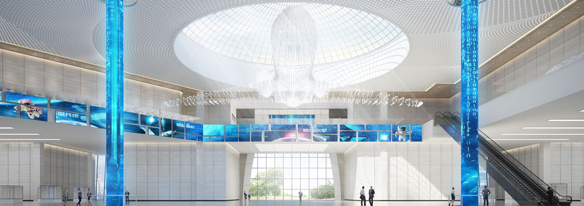 德陽通航小鎮(zhèn)展廳設計